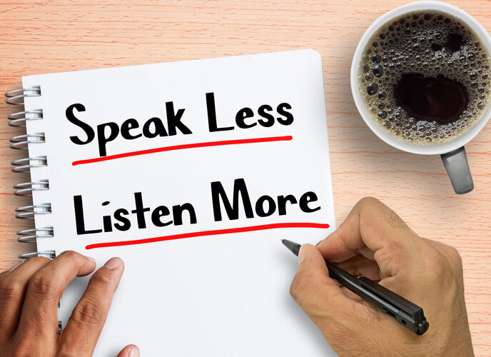 A Month of Listening More and Talking Less How It Affected My Relationships