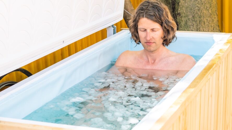 A week of daily cold exposure of ice baths and cold showers