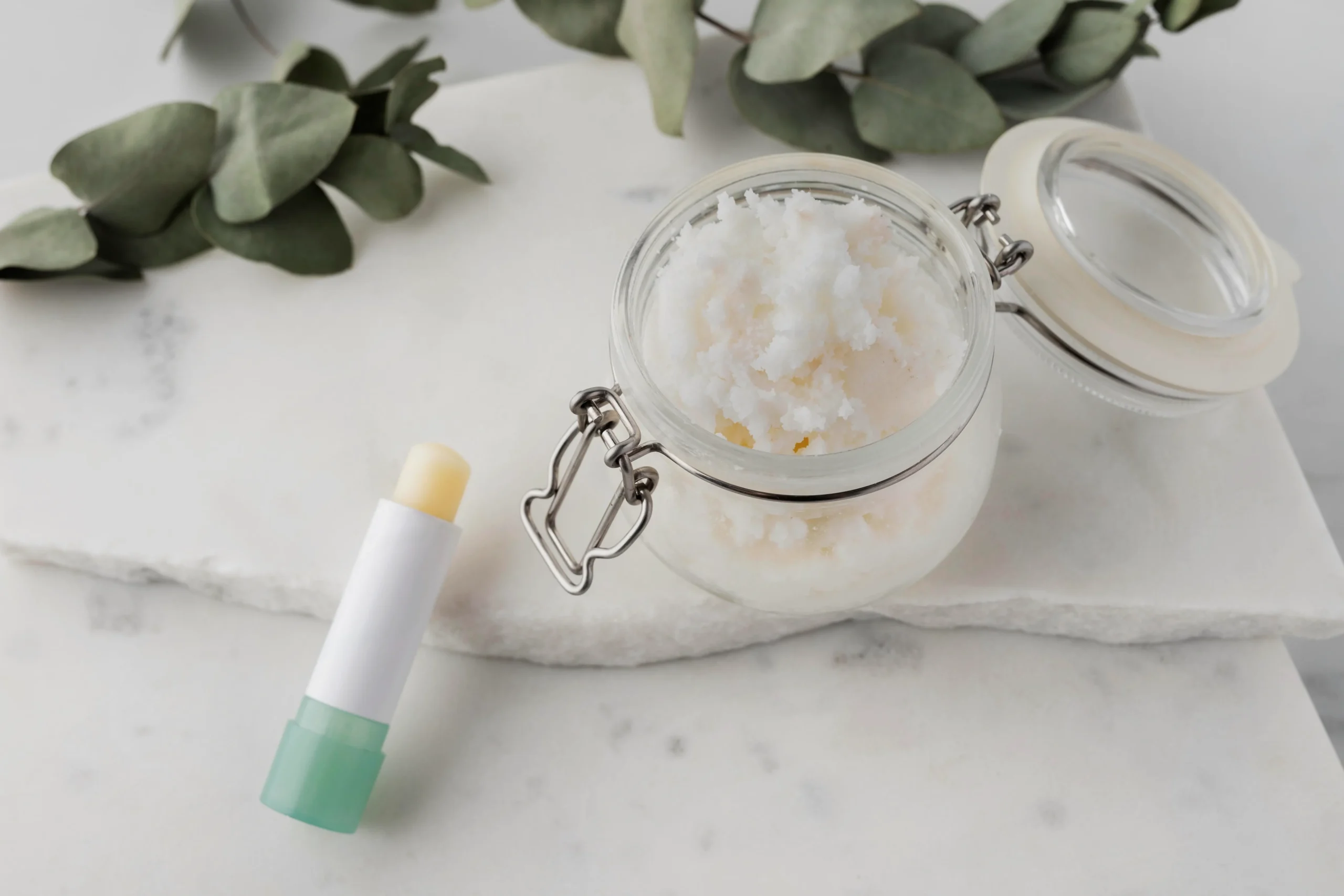 Homemade Lip Balms with All-Natural Ingredients